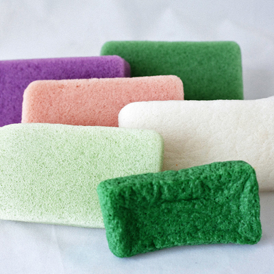 OEM ODM Magic Konjac Exfoliating Sponge Body Cleaning